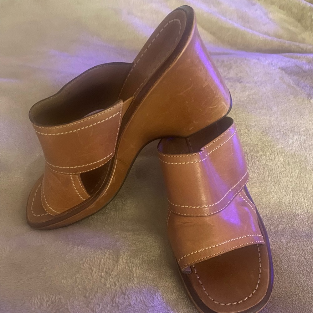COLE HAAN Country wedge heels size 7